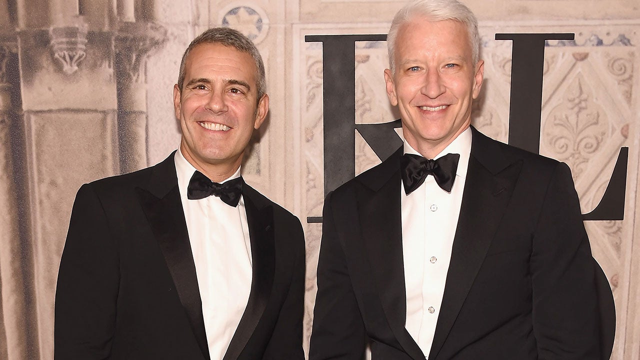 Andy Cohen and Anderson Cooper