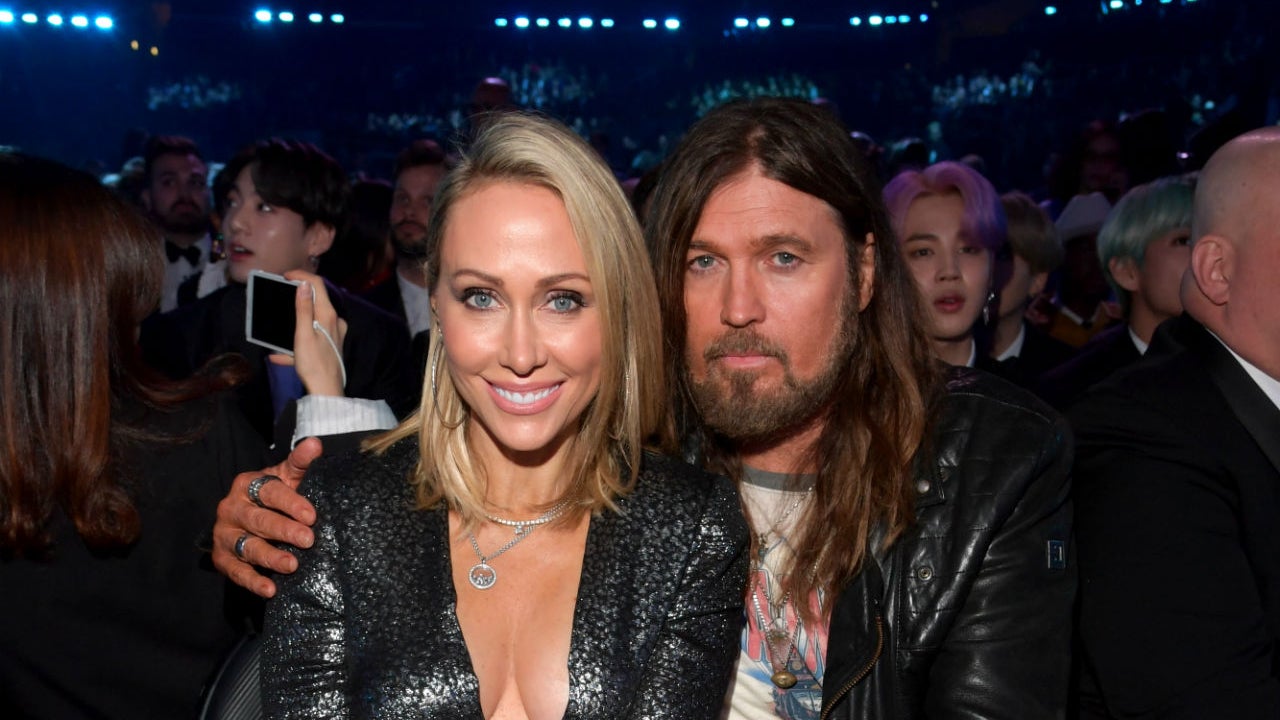 Trish and Billy Ray Cyrus