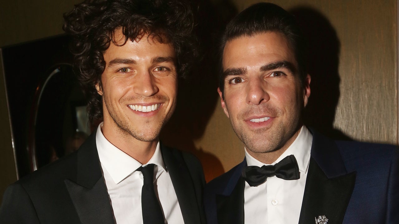 Zachary Quinto and Miles McMillan