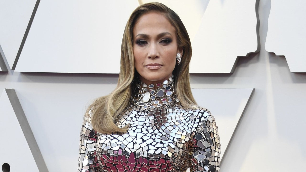 Jennifer Lopez Is a Knockout in Mirrored Dress With Alex Rodriguez