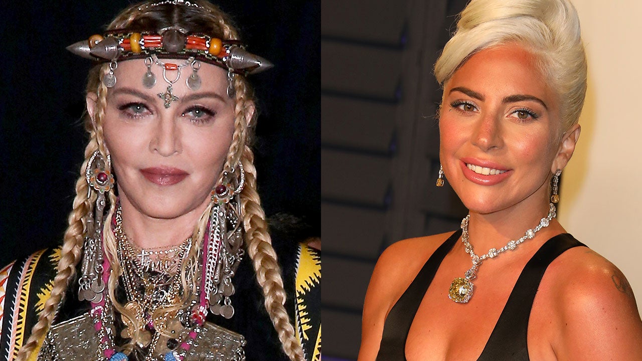 Madonna and Lady Gaga