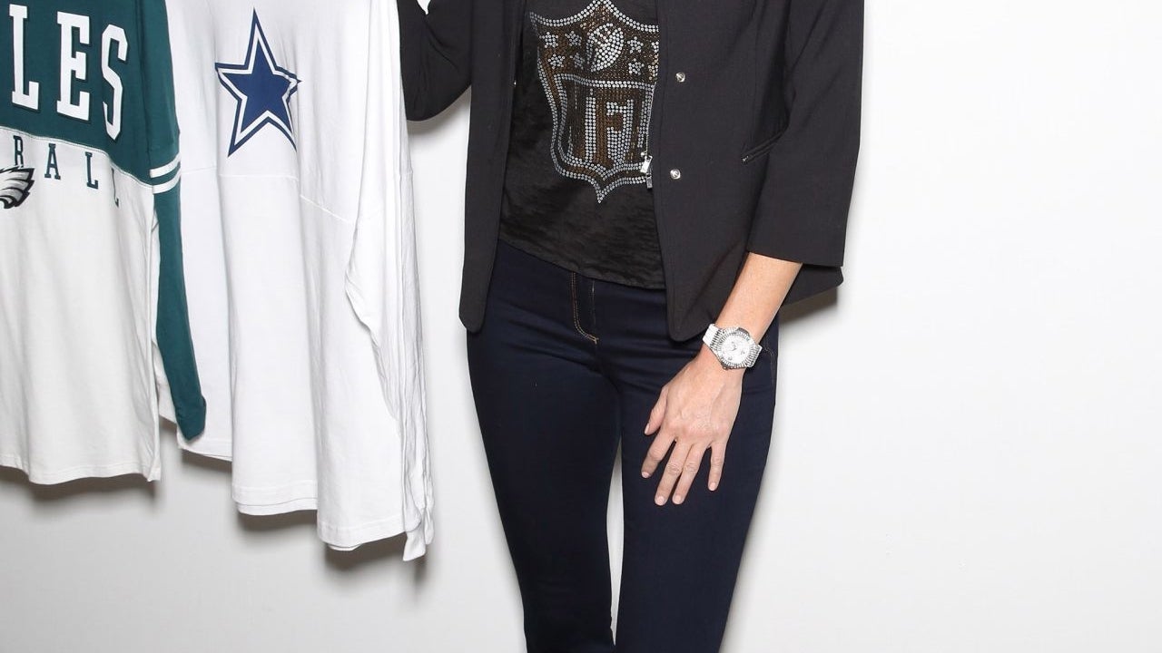 The Scoop on Gisele's Bedazzled Patriots Jersey, Sold Out Plaid Shirt - E!  Online