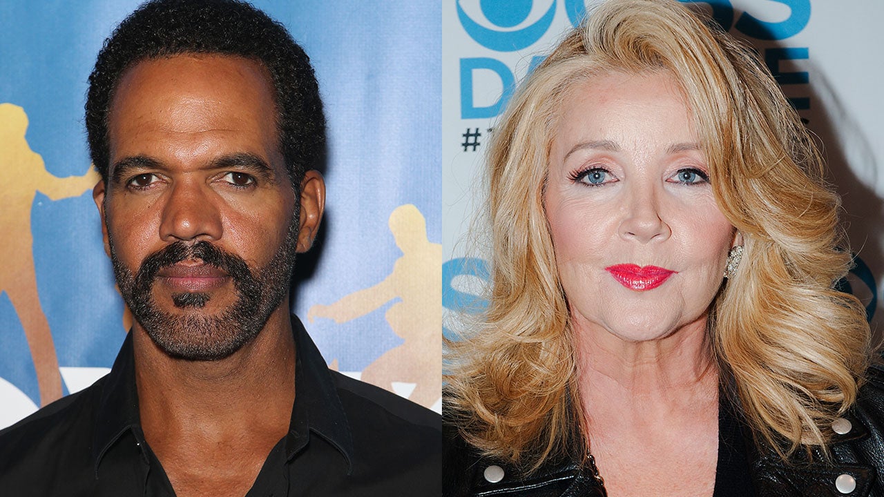 Kristoff St. John and Melody Thomas Scott