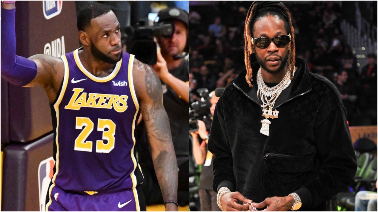 LeBron James Given a Chain by 2 Chainz After Passing Michael Jordan in All Time Scoring Watch Entertainment Tonight