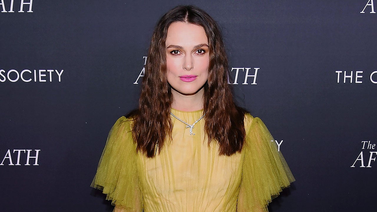 Keira Knightley at the aftermath screening in nyc