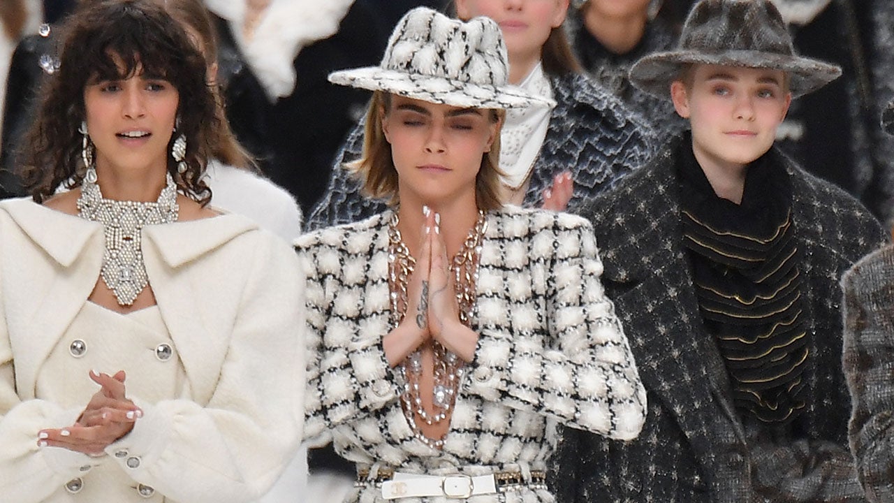 Cara Delevingne at Chanel show 1280