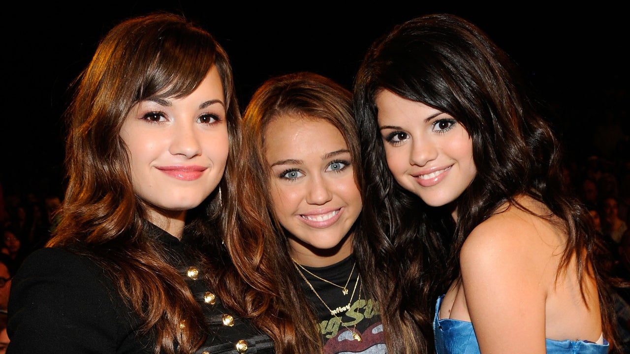 Demi Lovato Miley Cyrus Selena Gomez