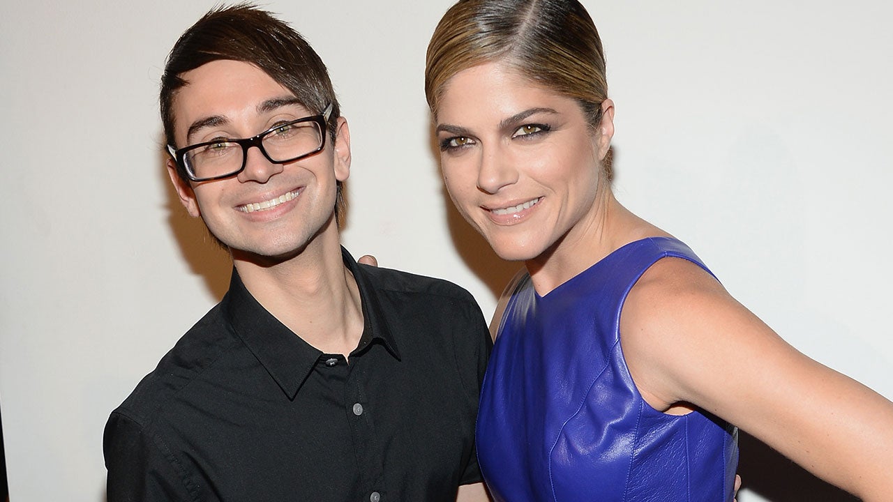 Christian Siriano and Selma Blair