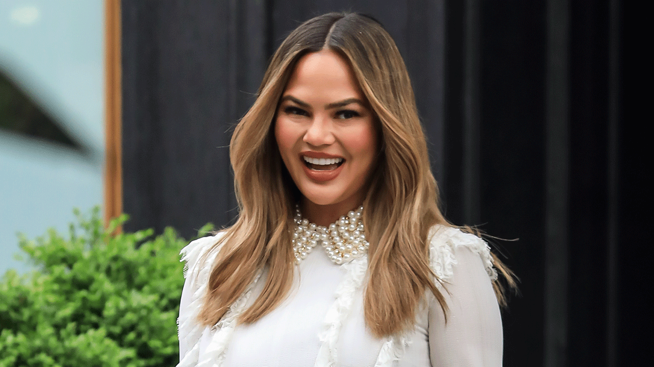 Chrissy Teigen in nyc on may 2