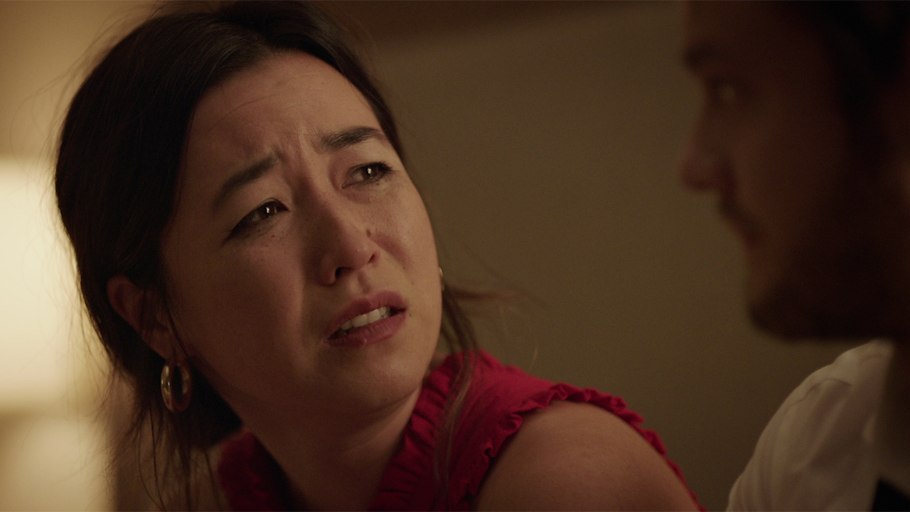Maya Erskine stands tall in the rom-com 'Plus One