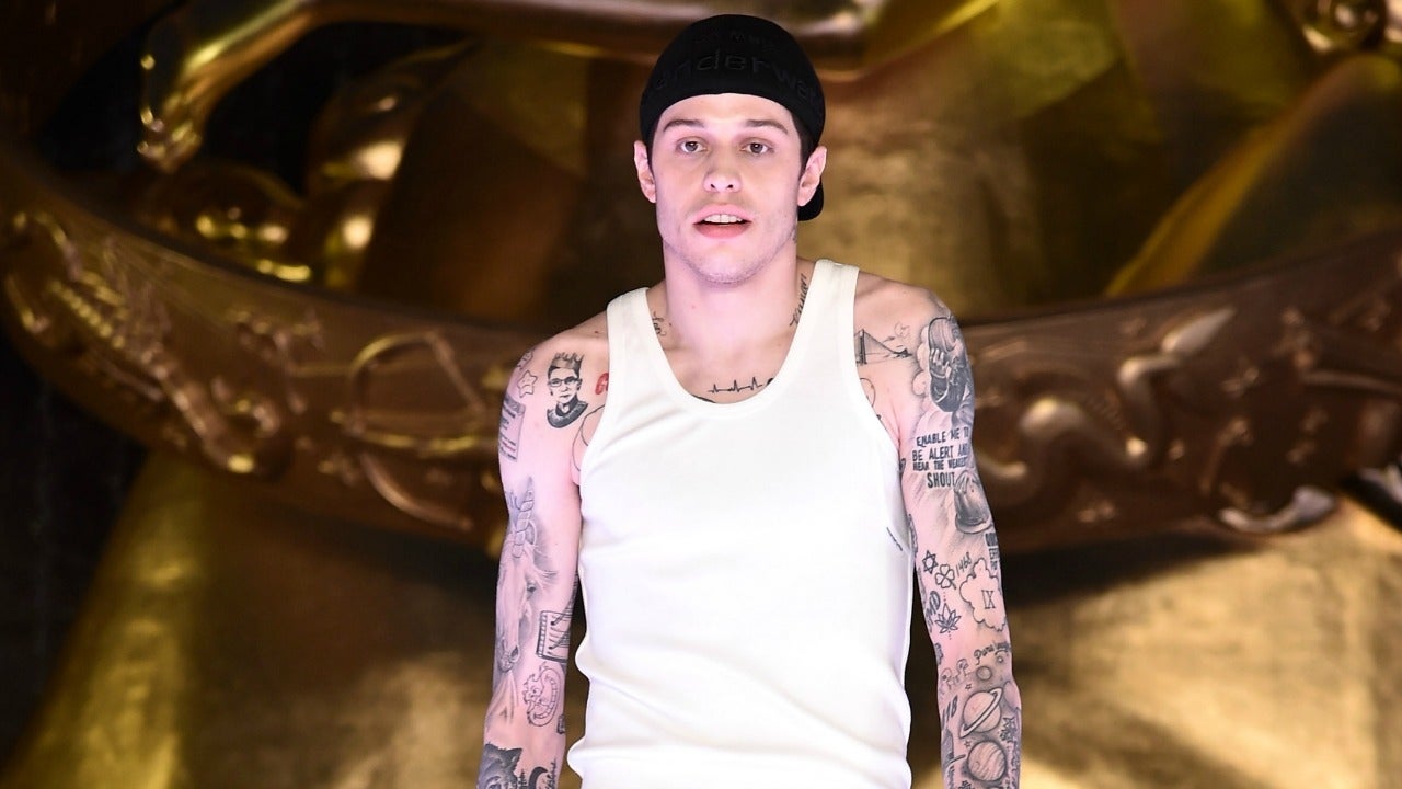 Pete Davidson Alexander Wang Runway