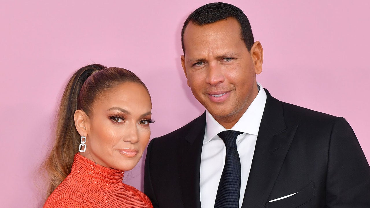 Jennifer Lopez and Alex Rodriguez at CFDA fashion awards 2019