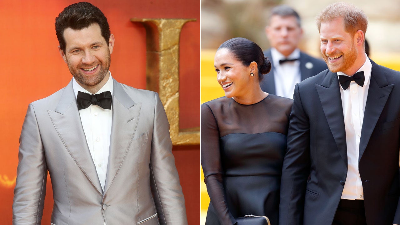 Billy Eichner Meghan Markle Prince Harry Lion King premiere