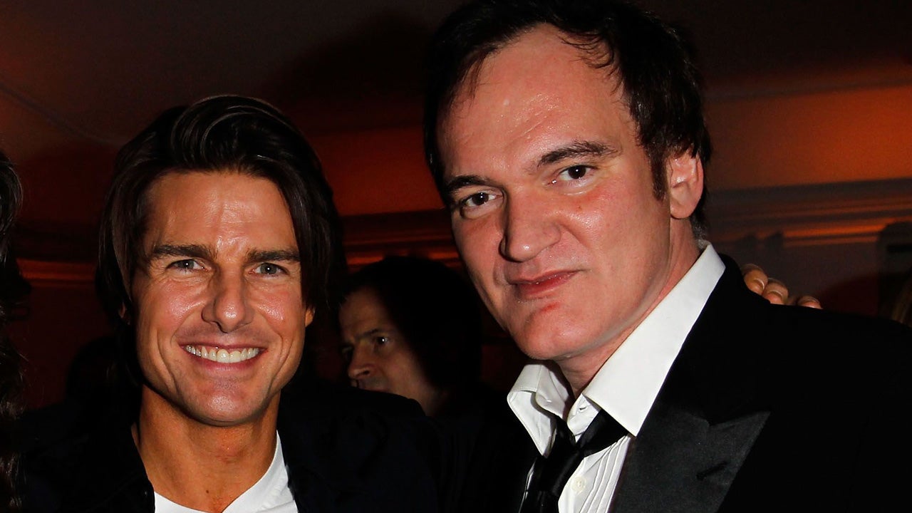 Quentin Tarantino and Tom Cruise