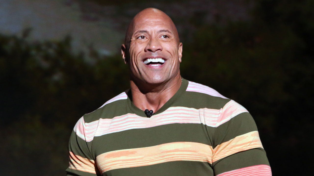 Dwayne Johnson at d23