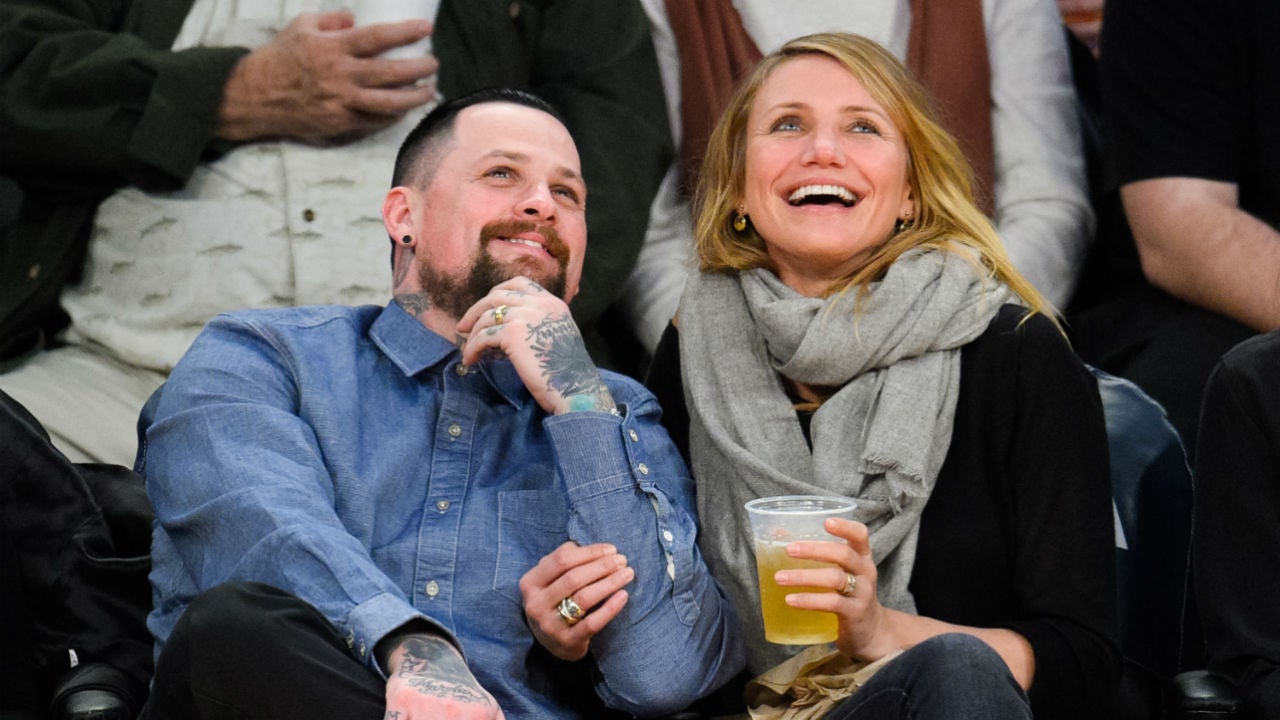 Cameron Diaz and Benji Madden