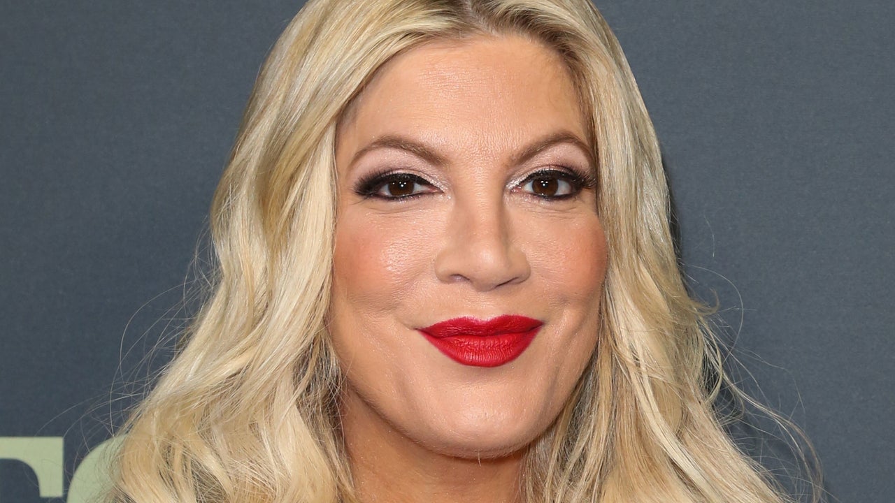 Tori Spelling in February 2019