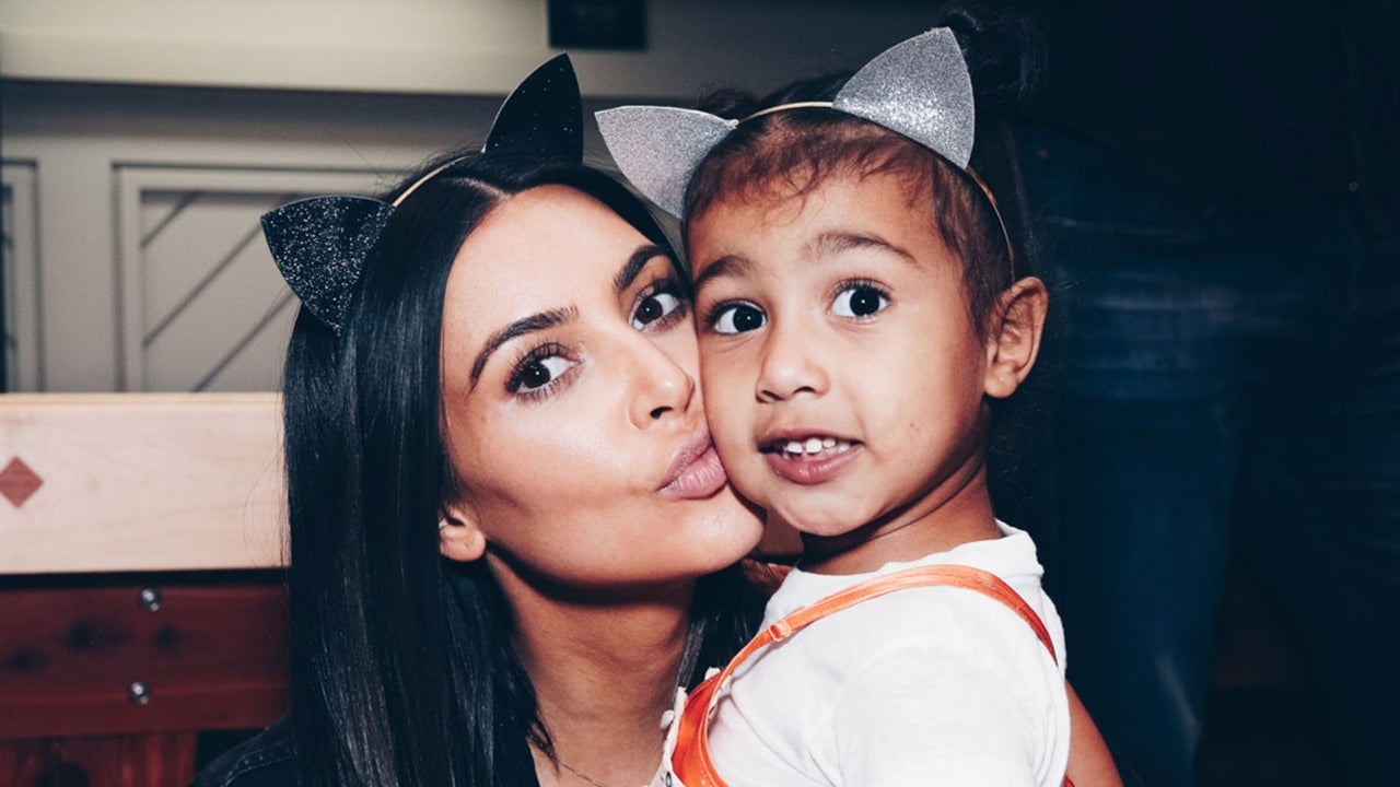 Kim Kardashian & North West at Ariana Grande's Dangerous Woman Concert in 2017