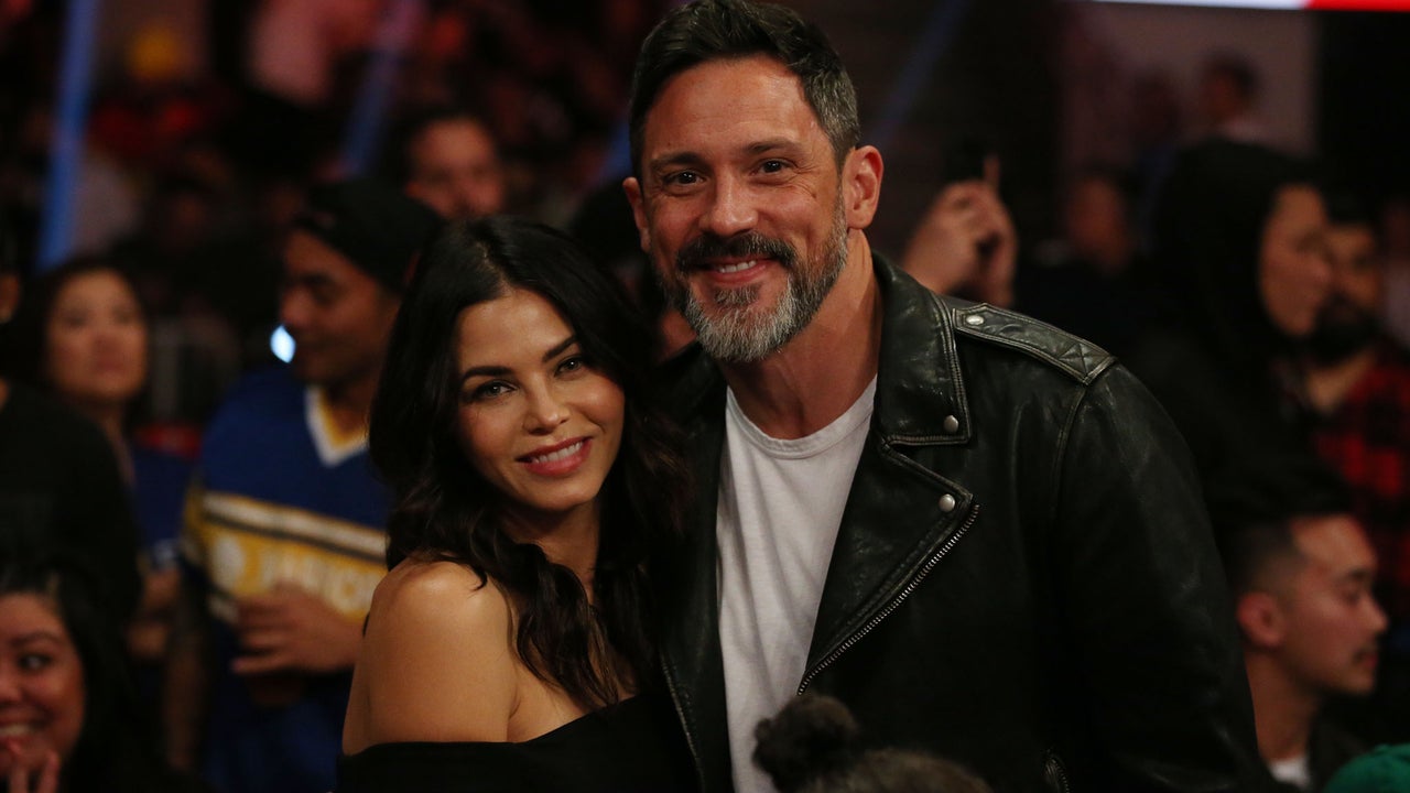 jenna dewan and steve kazee at wwe