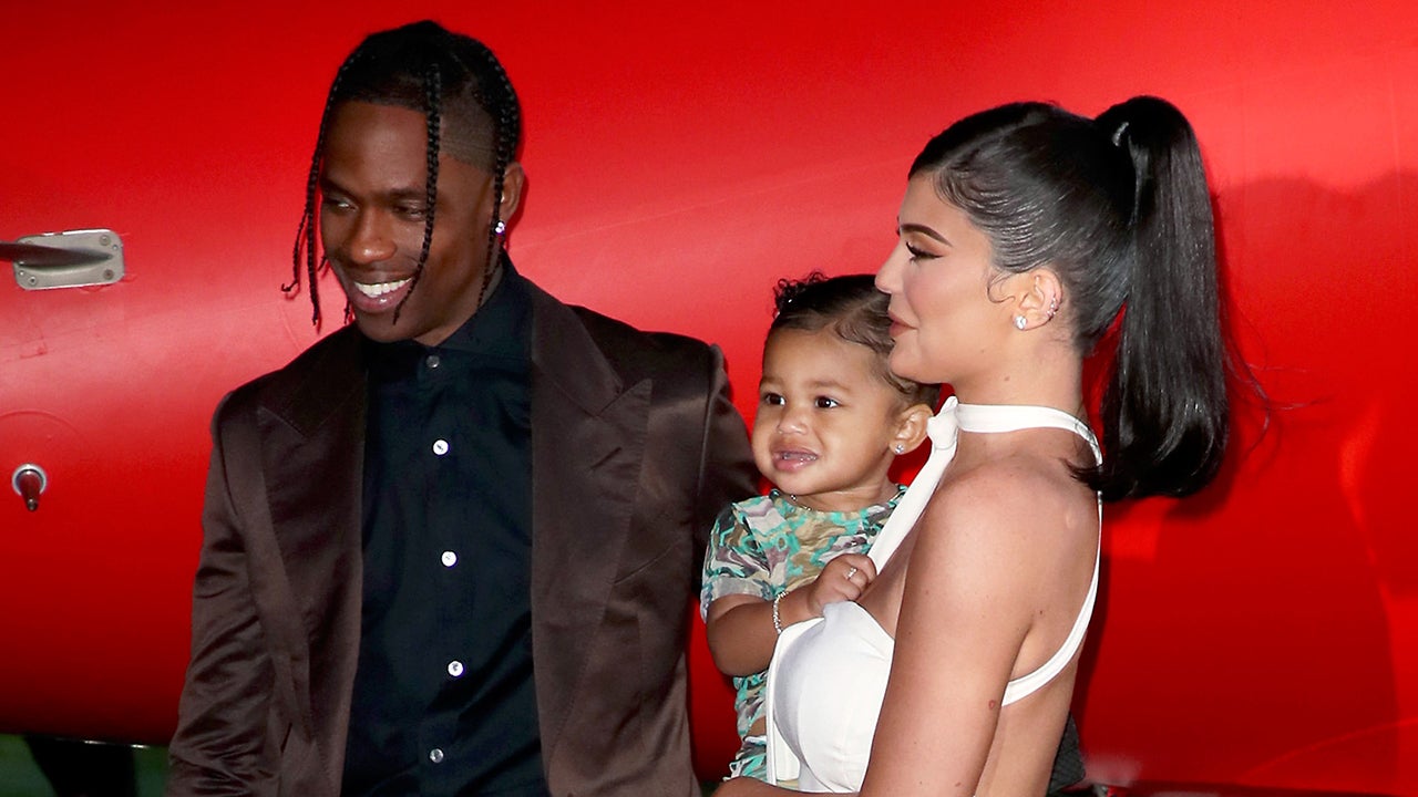 Travis Scott, Stormi Webster, Kylie Jenner