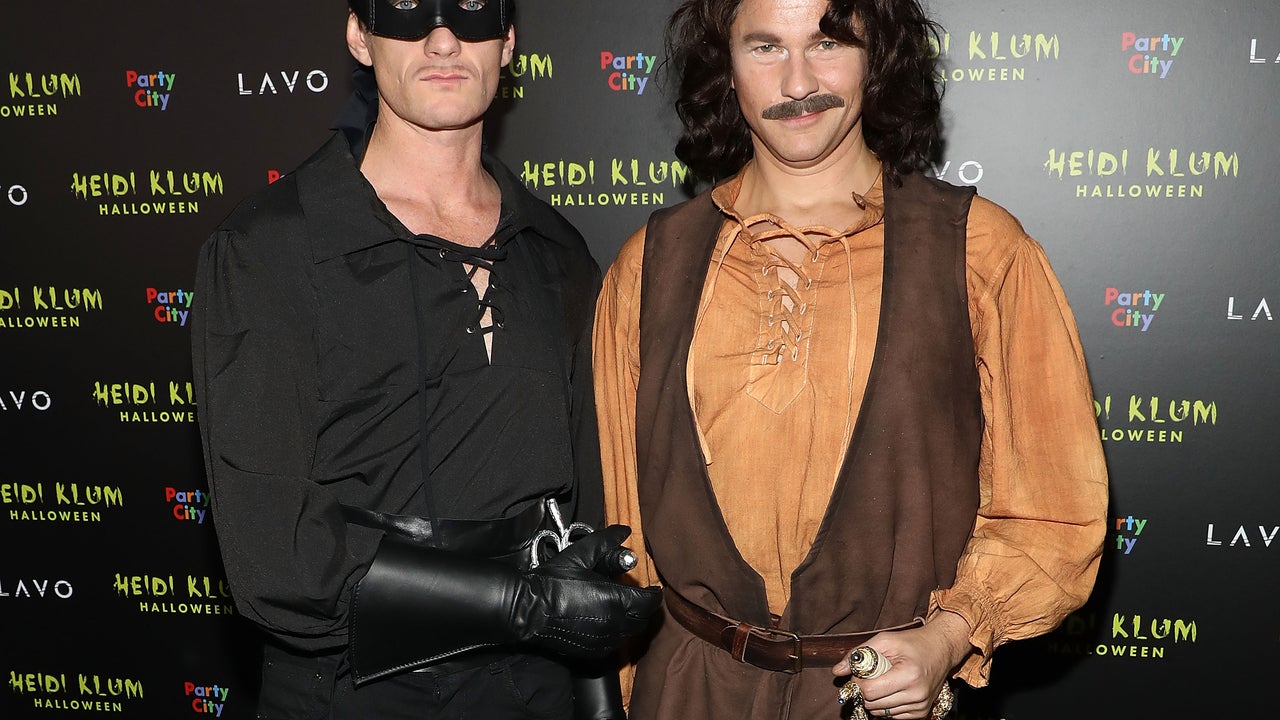 Neil Patrick Harris and David Burtka at Heidi Klum's 19th Annual Halloween Party