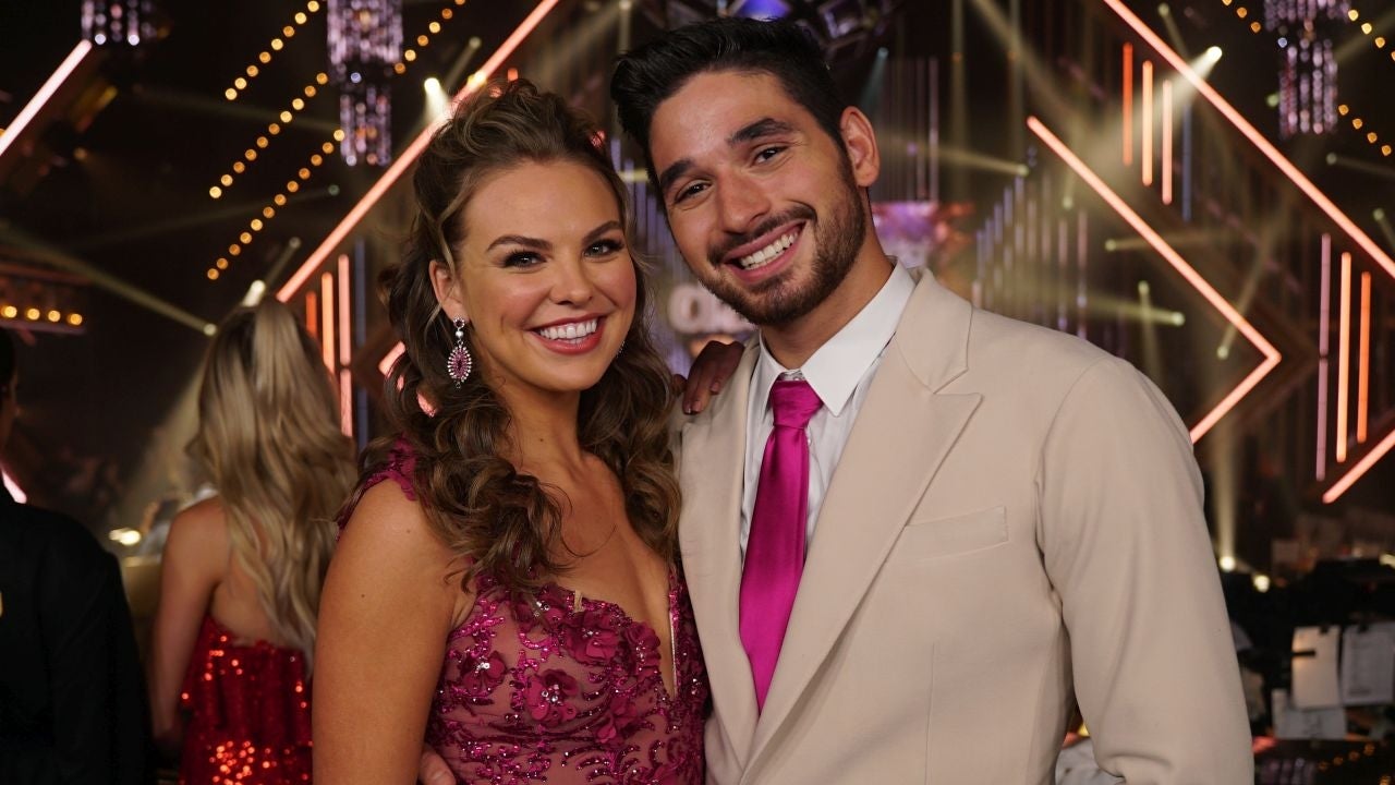 Alan Bersten and Hannah Brown at DWTS