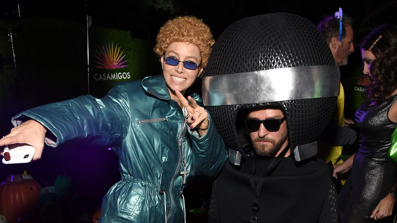 Jessica Biel Justin Timberlake Casamigos Halloween Party