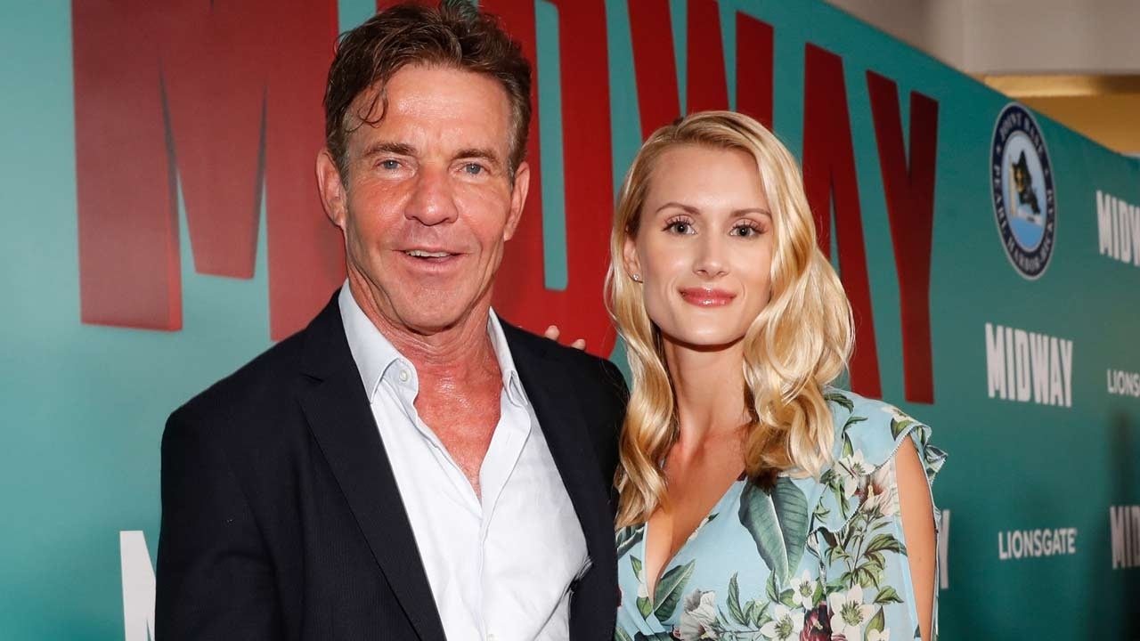 Dennis Quaid and fiancee Laura Savoie