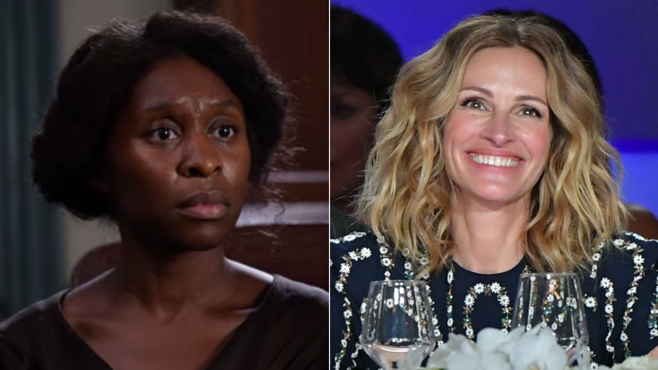 Cynthia Erivo and Julia Roberts