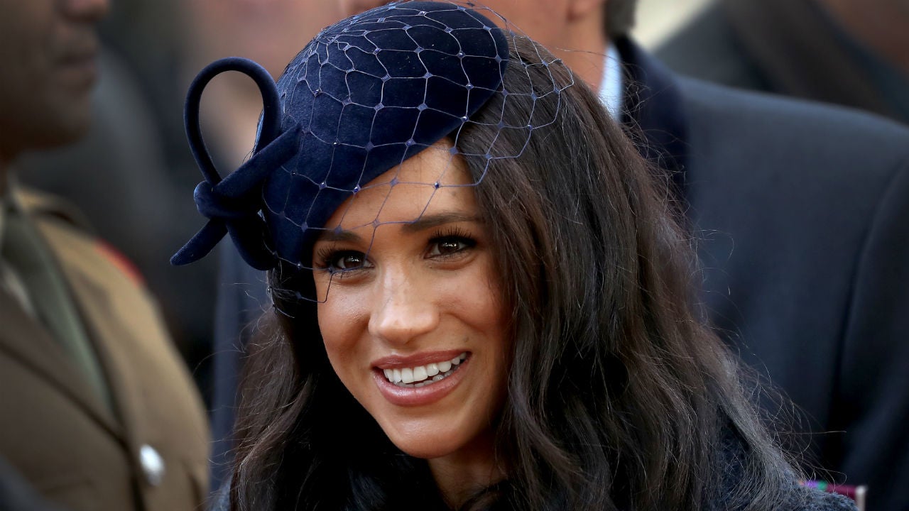 Meghan Markle Wore A Thing: Matching Salmon Staud Set Edition