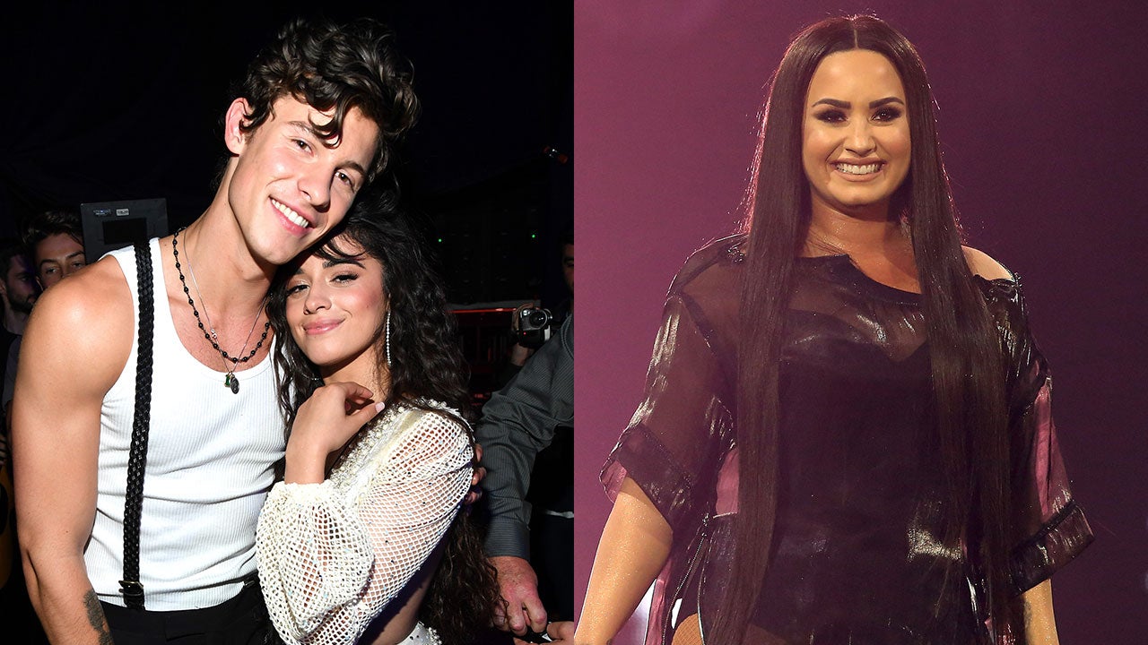 Shawn Mendes, Camila Cabello and Demi Lovato