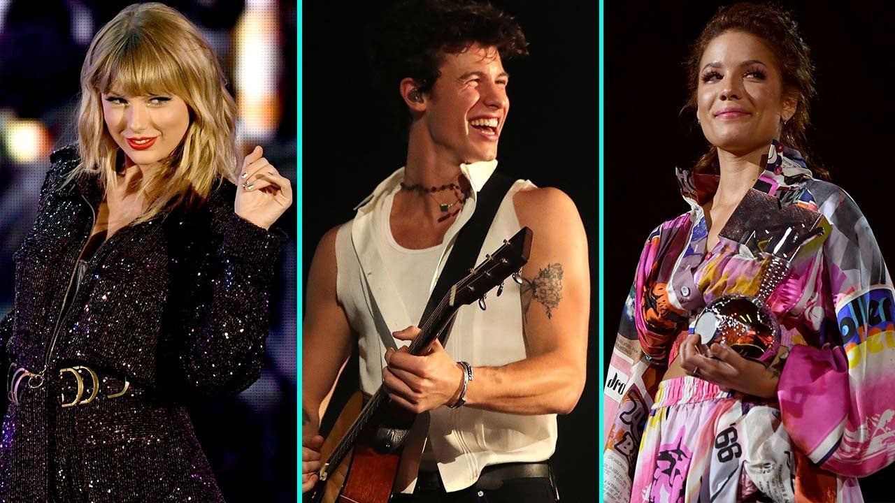 Taylor Swift, Shawn Mendes and Halsey