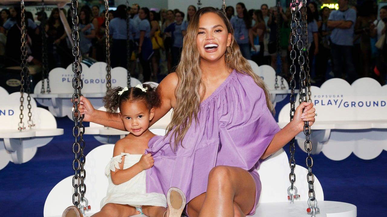 Luna and Chrissy Teigen in June 2019