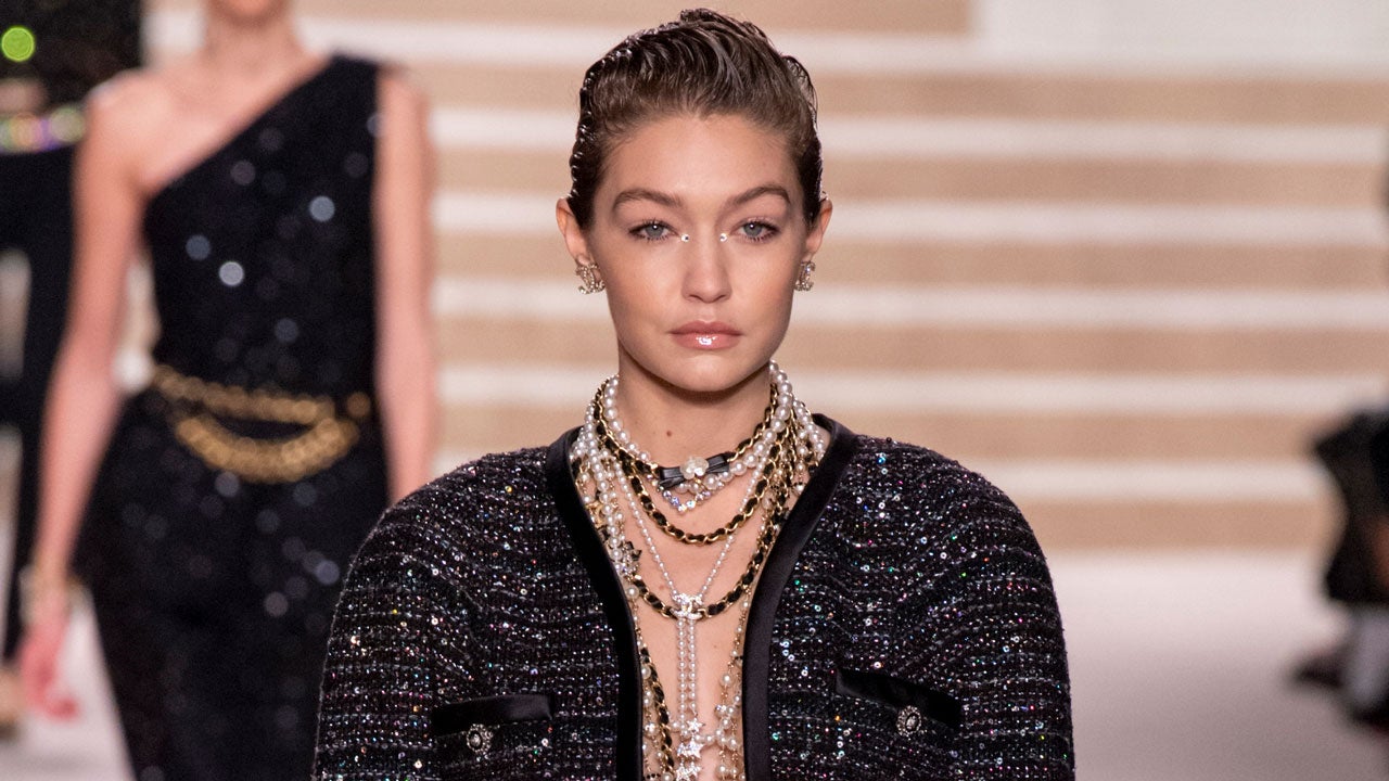 gigi hadid on Chanel Metiers D'Art 2019-2020 Runway 