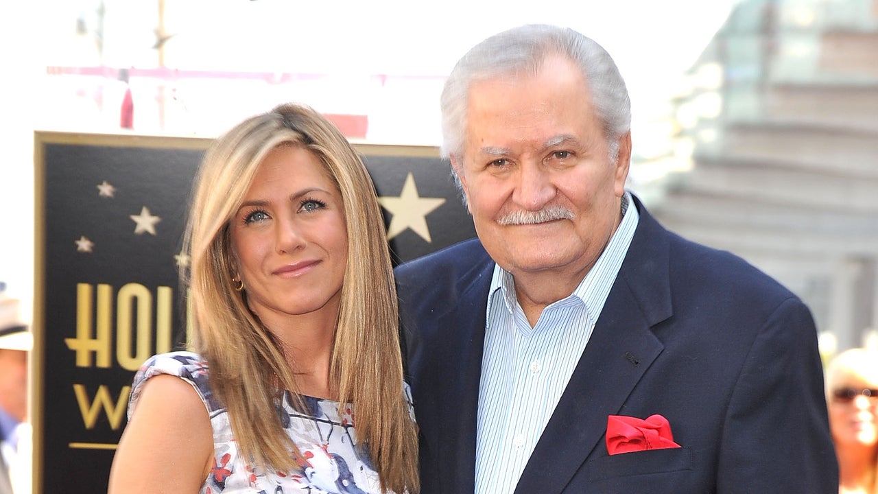 Jennifer and John Aniston