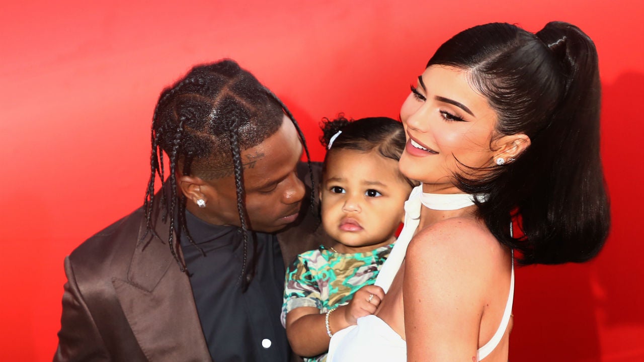 Travis Scott, Stormi, Kylie Jenner