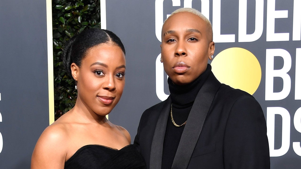 lena waithe and wife at 2019 golden globes