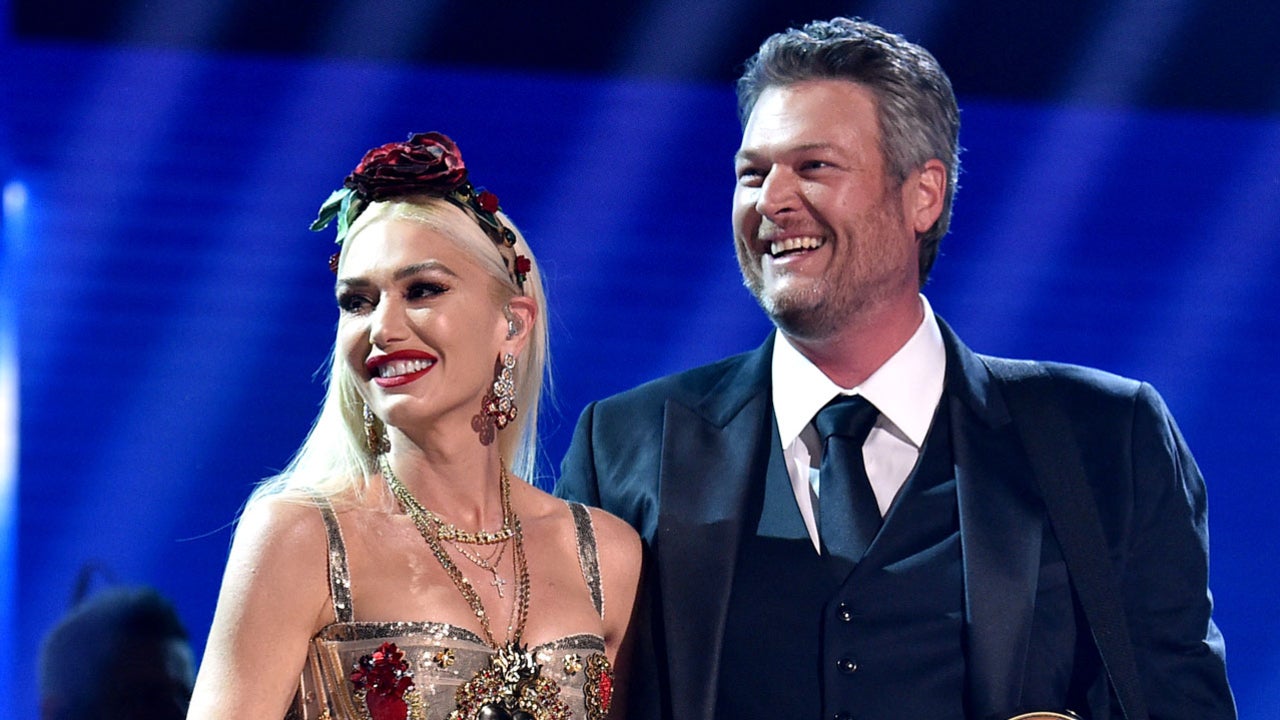 Gwen Stefani and Blake Shelton perform at the 62nd Annual GRAMMY Awards