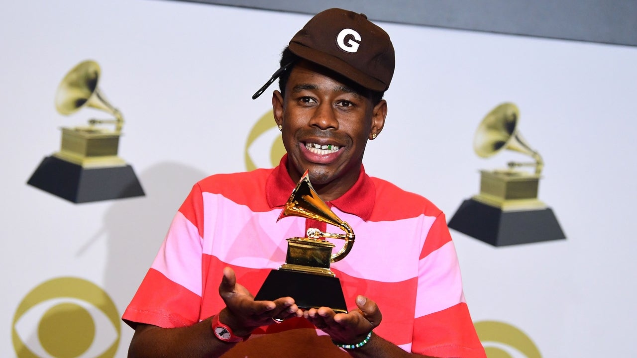 tyler the creator at 2020 grammys