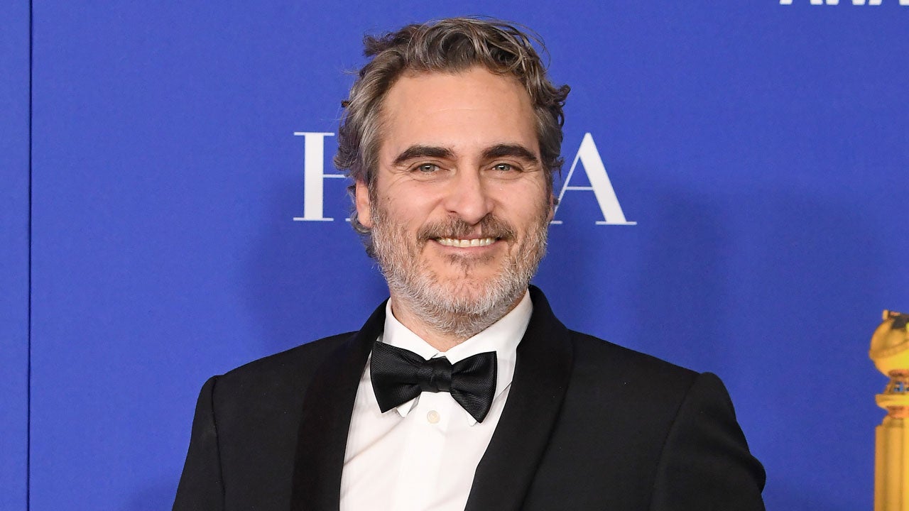 joaquin phoenix in press room at 2020 golden globes