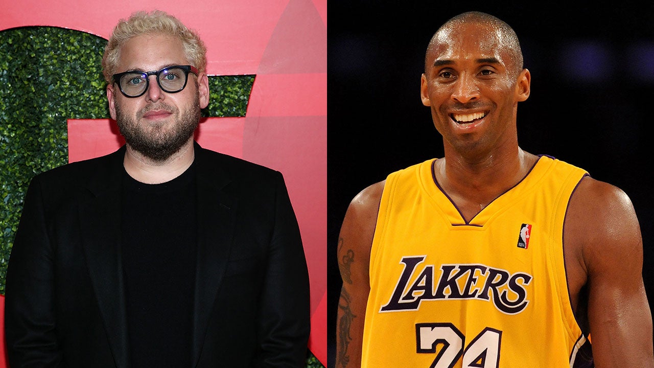 Jonah Hill and Kobe Bryant