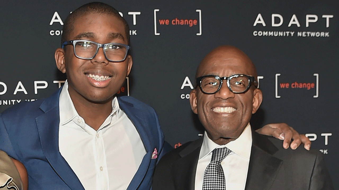 Nicholas and Al Roker