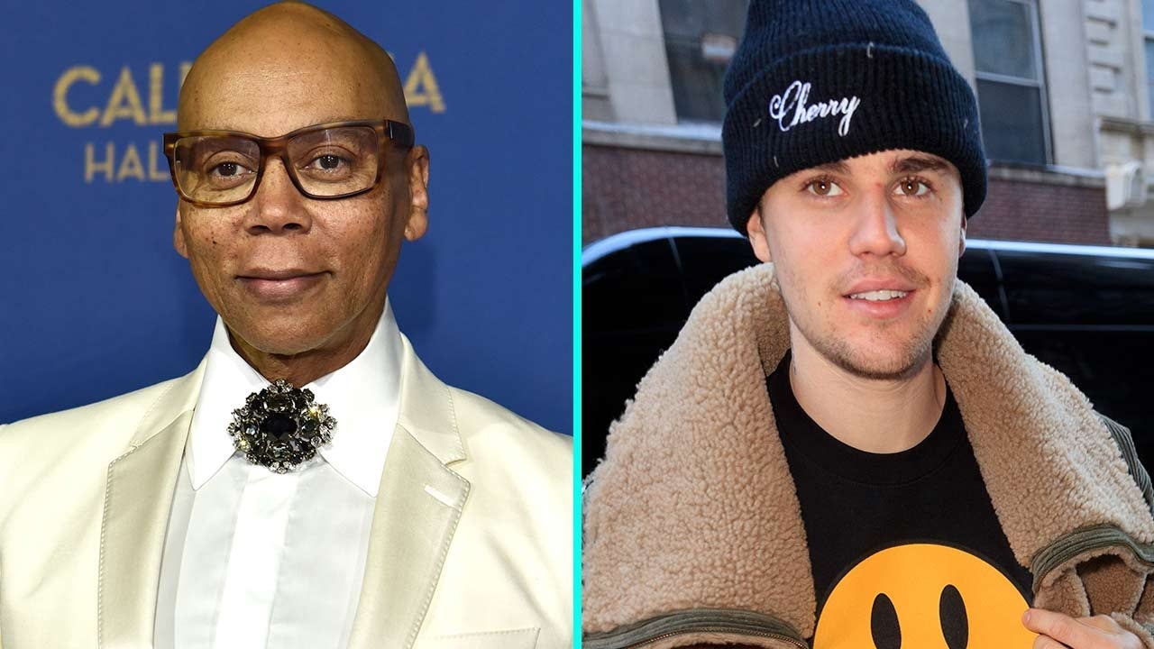 RuPaul and Justin Bieber