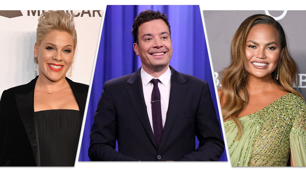 Celebrity Parents: Pink, Jimmy Fallon, Chrissy Teigen