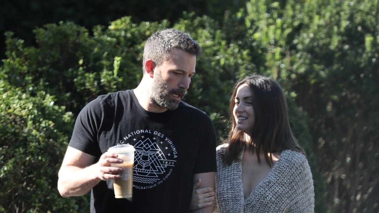 Ben Affleck and Ana de Armas on march 21