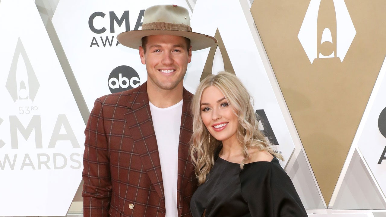 Colton Underwood and Cassie Randolph at 20l9 CMA Awards