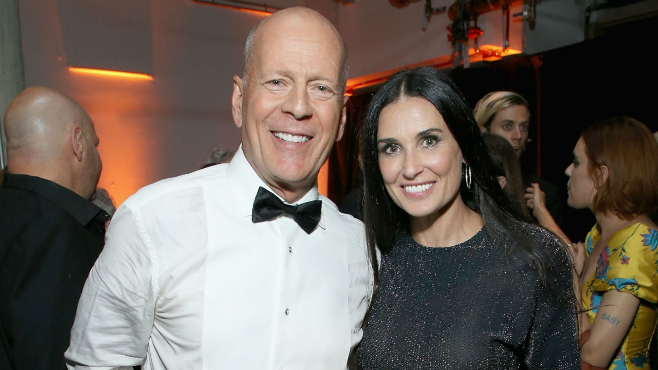 Bruce Willis and Demi Moore