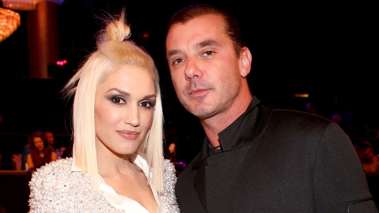 Recording artists Gwen Stefani (L) and Gavin Rossdale 