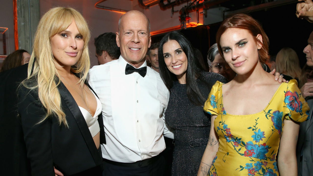 Rumer Willis, Bruce Willis, Demi Moore, Tallulah Willis