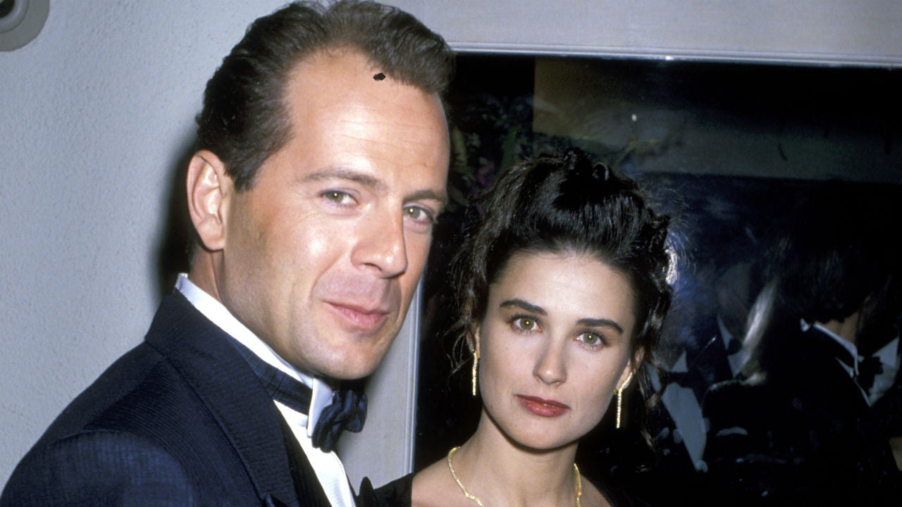 Bruce Willis and Demi Moore